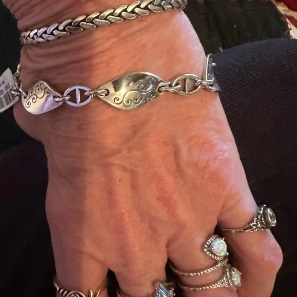 Retired NWT Brighton Twirl Bracelet J37100 - Picture 2 of 5